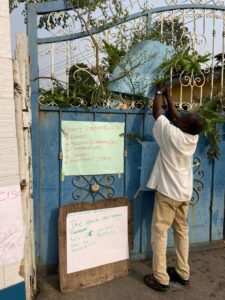 "pay us our salaries"- UNICROSS Staff protests